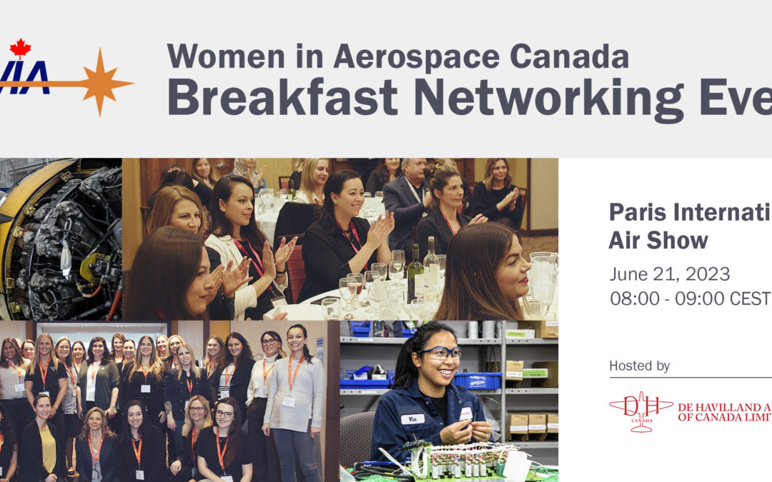 WIA / DHC Networking Breakfast at the Paris Airshow, June 21, 2023