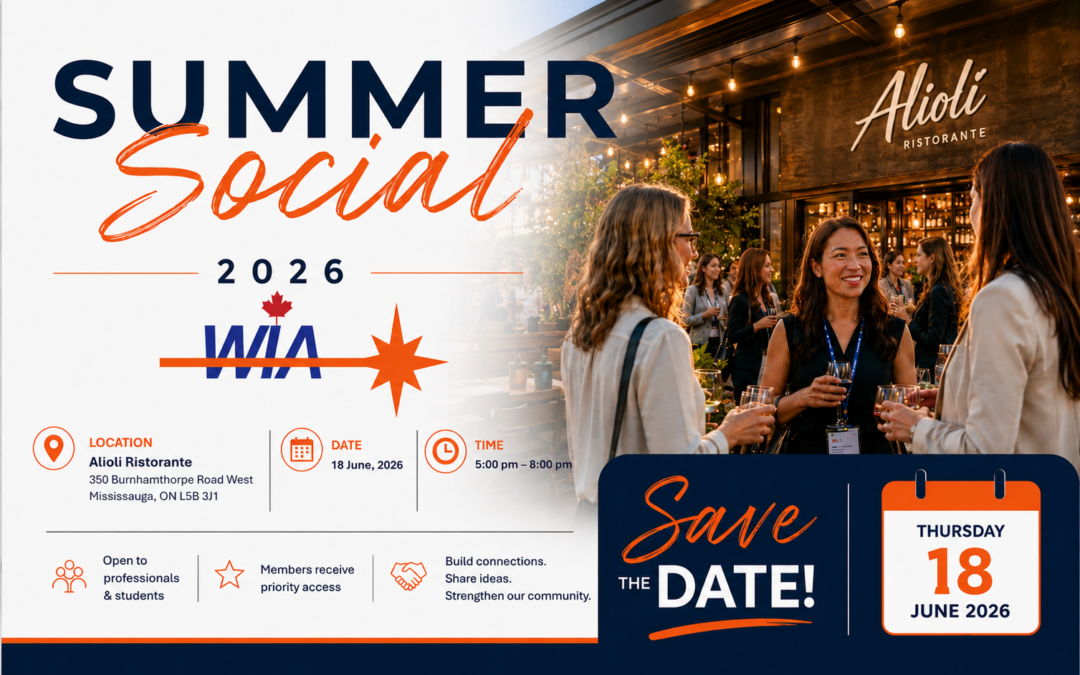 Join us for WIA Canada’s Ontario Summer Social 2026!