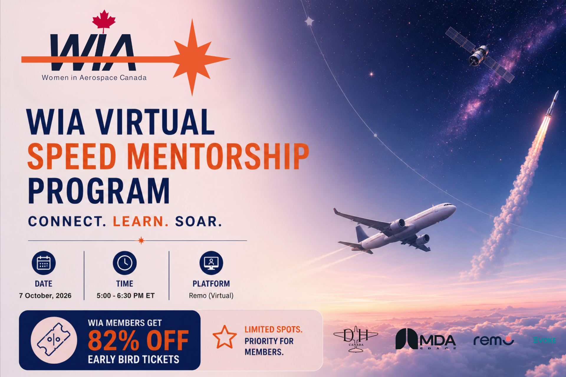 WIA Virtual Speed Mentorship Program, Fall 2026