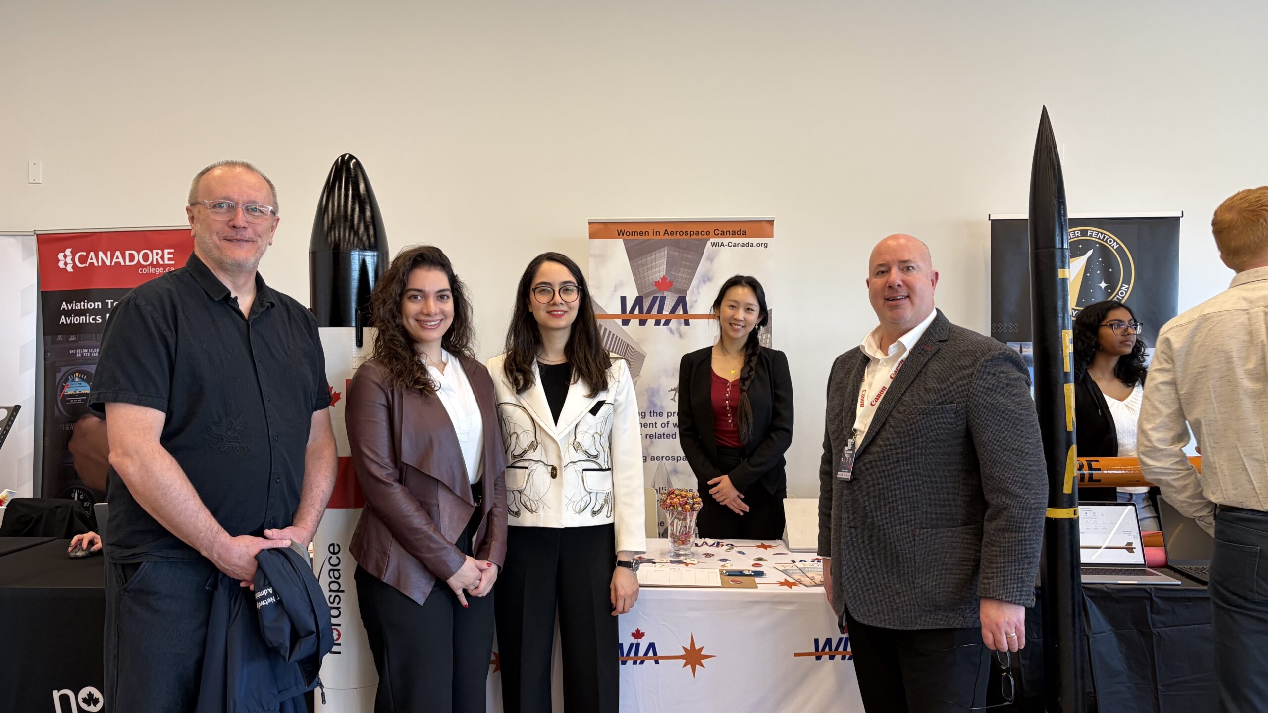 WIA-Canada volunteers at Moonshot