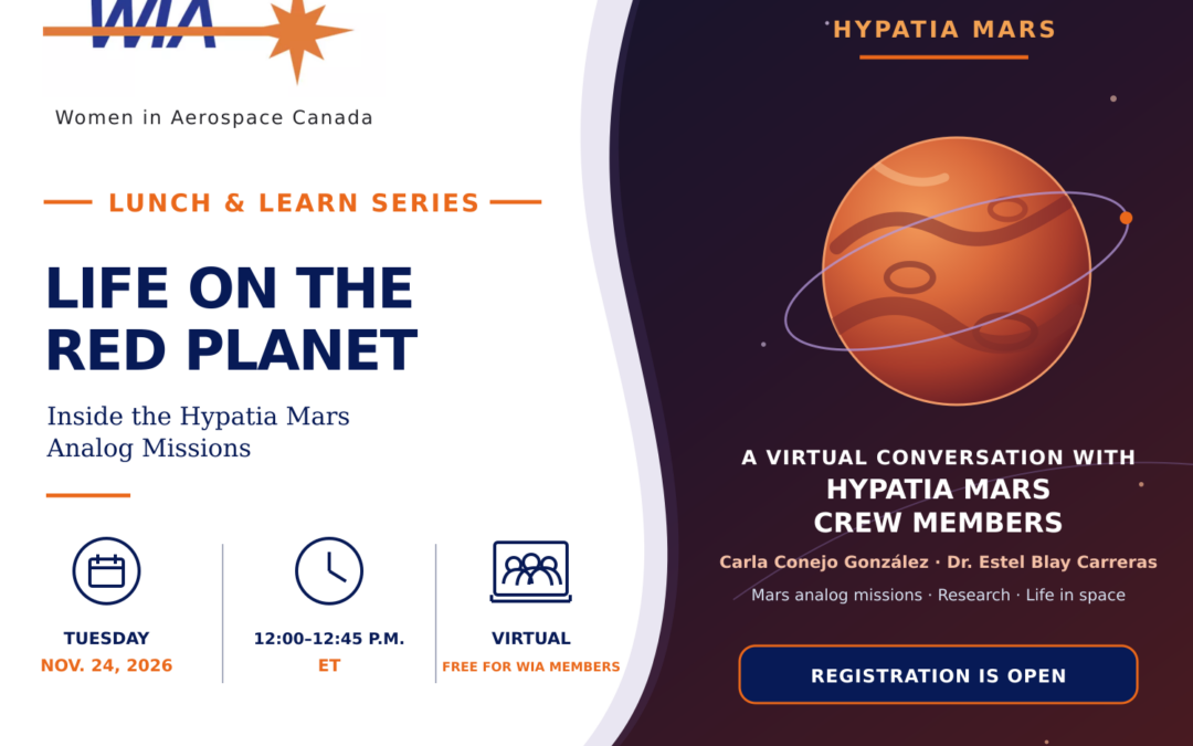 Lunch & Learn with Hypatia Mars — 24 November 2026