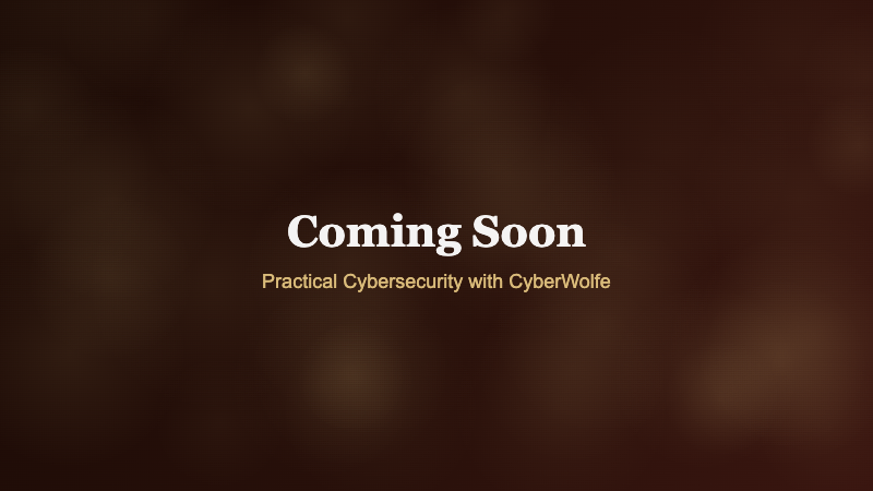 Cybersecurity: Practical Cyber Knowledge for the Community — 3 February 2027