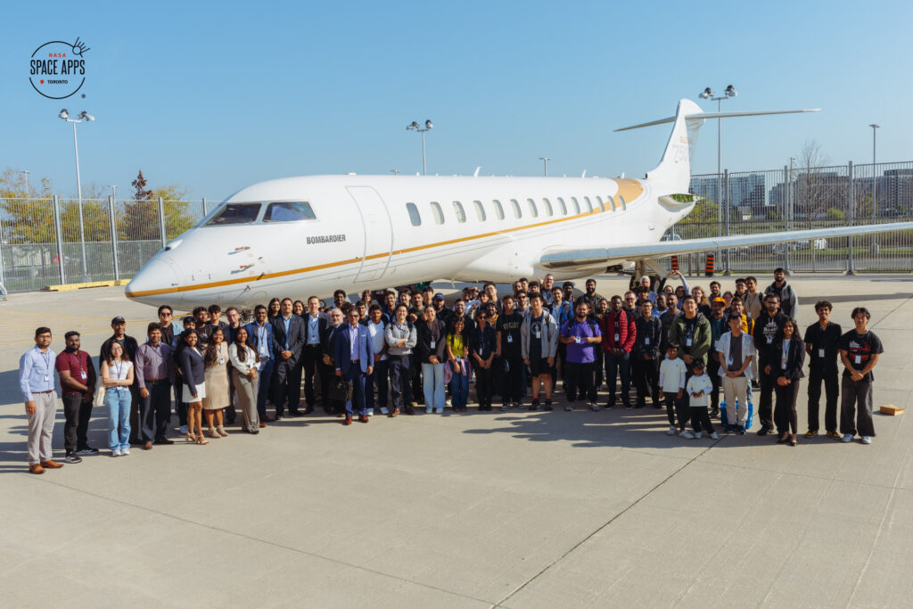 Participants at NASA Space Apps Toronto 2025