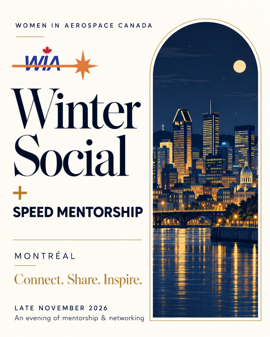 Montréal Winter Social + Speed Mentorship